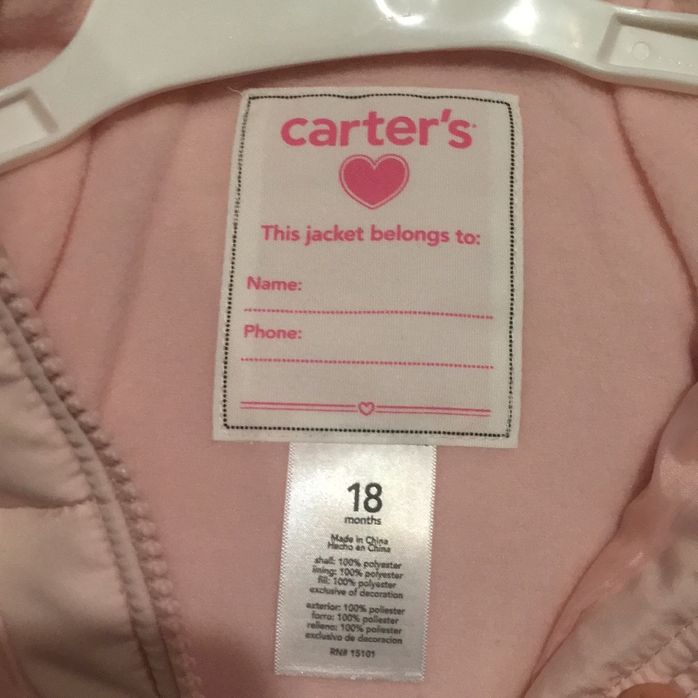 Carter’s jacket - Picture 4 of 5
